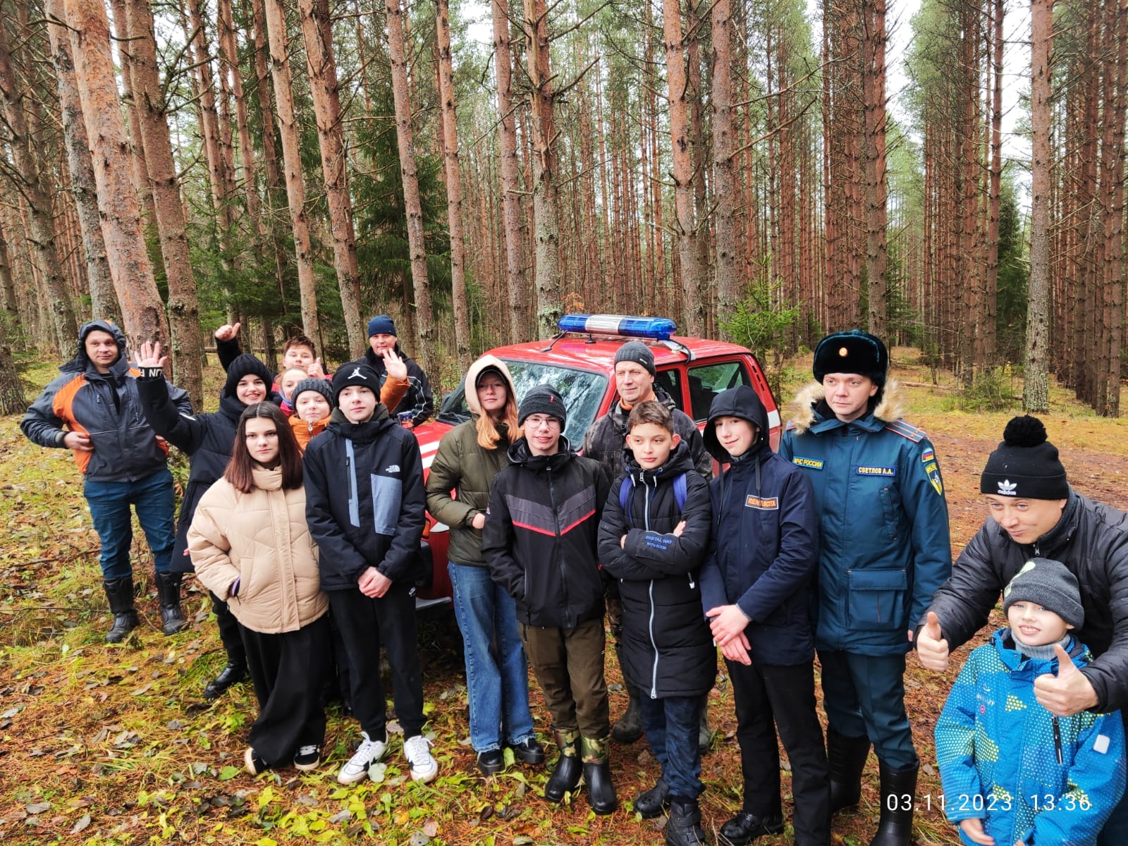 Полевые сборы  дружины юных пожарных.